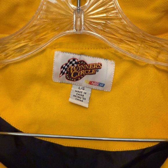 Vintage Kyle Busch Nascar Winners Circle M&M Sprint Cup Racing Jacket Size Large - Picture 2 of 12